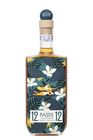 Coffret pastis : 2 verre et une carafe