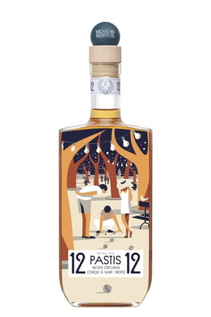 Pastis Pastis 12/12 : Coffret Pastis 12/12 Édition Terrasse Carafe