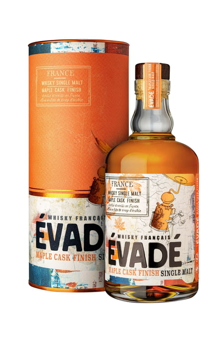 Whiskies Évadé : Évadé Single Malt Maple Cask Finish - Whiskies du Monde